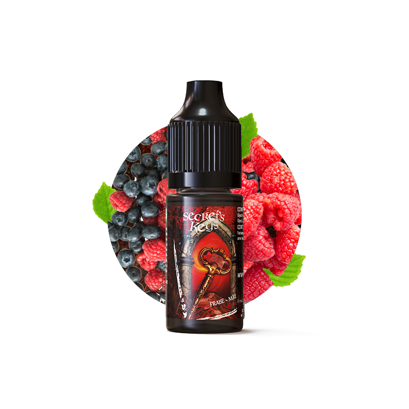 Red Key 10ml Secret's Keys (Nicotine: 00 mg/ml) - Secrets Lab