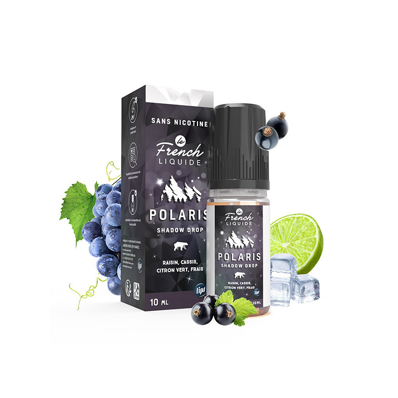 Shadow Drop 10ml Polaris (Nicotine:06 mg/ml) - Le French Liquide