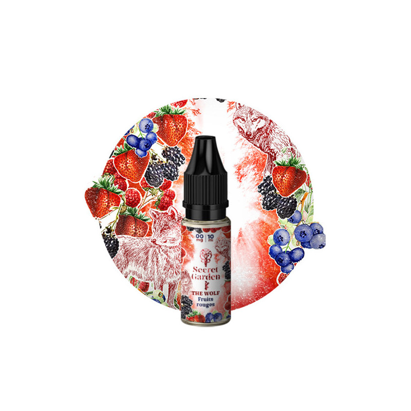The Wolf 10ml Secret Garden (Nicotine:18 mg/ml) - Secrets Lab