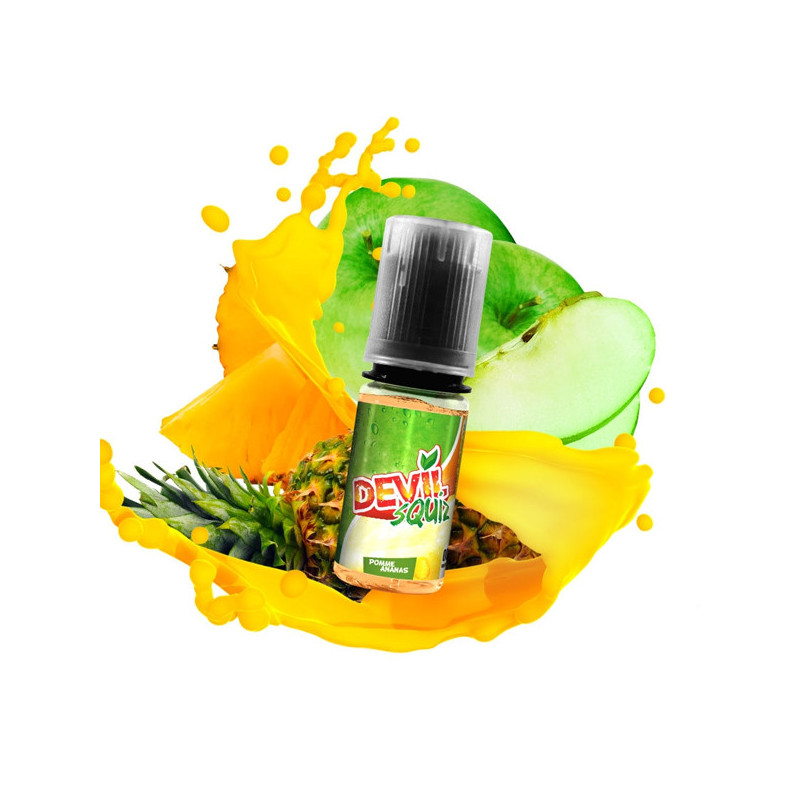 Pomme Ananas 10ml Devil Squiz (Nicotine:03 mg/ml) - AVAP