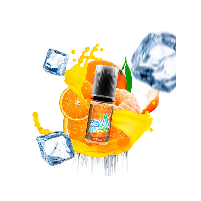 Orange Mandarine Ice 10ml Devil Squiz Ice (Nicotine:03 mg/ml) - AVAP