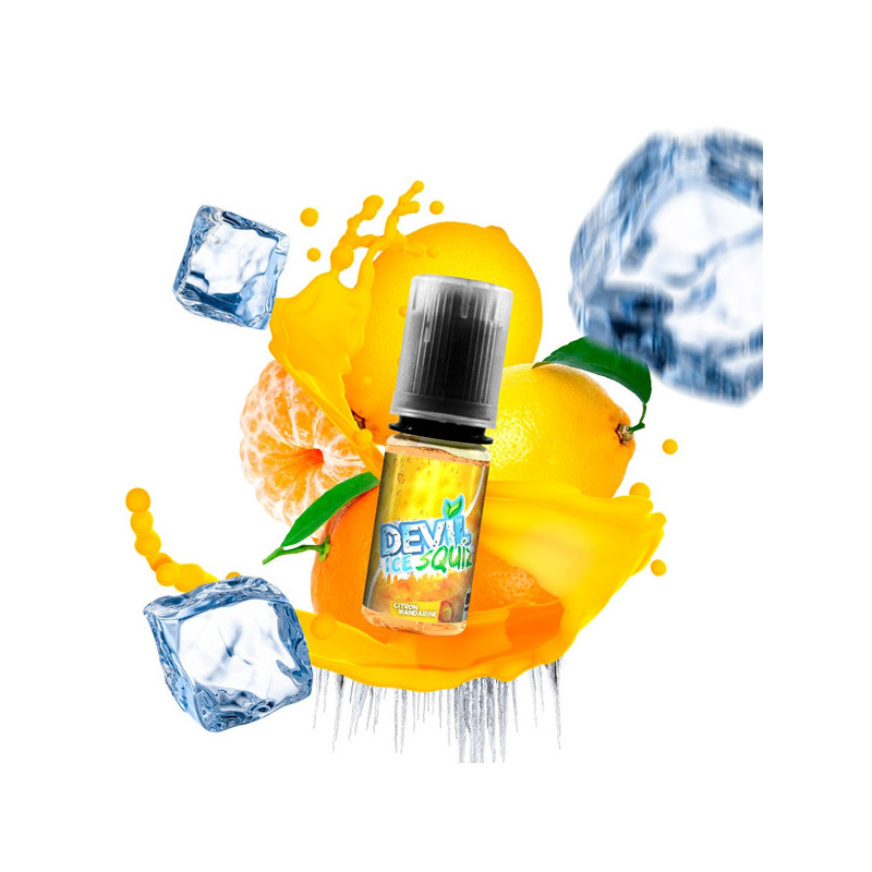 Citron Mandarine Ice 10ml Devil Squiz Ice (Nicotine: 00 mg/ml) - AVAP
