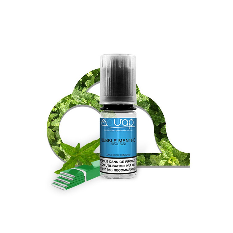 Bubble Menthe 10ml (Nicotine: 00 mg/ml) - AVAP