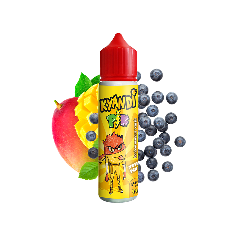 Yellow Pik 50ml (Yellow Pik 50ml - Kyandi Pik) - Airomia
