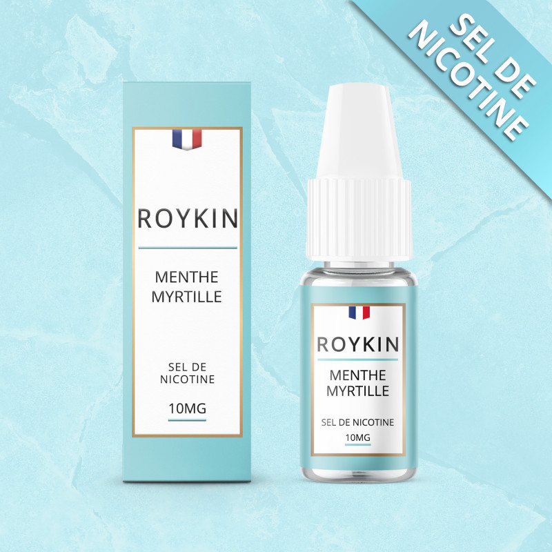 Menthe Myrtille (Nicotine:10 mg/ml) - Roykin