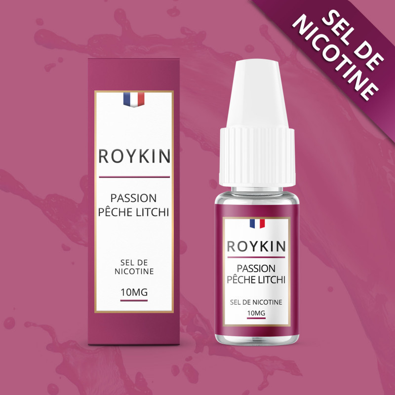 Passion Pêche Litchi (Nicotine:10 mg/ml) - Roykin