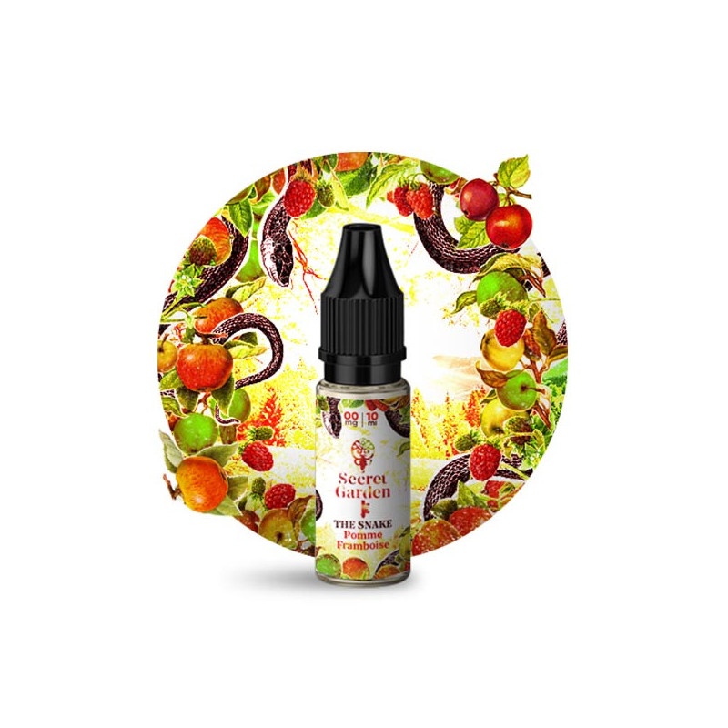 The Snake 10ml Secret Garden (Nicotine: 00 mg/ml) - Secrets Lab