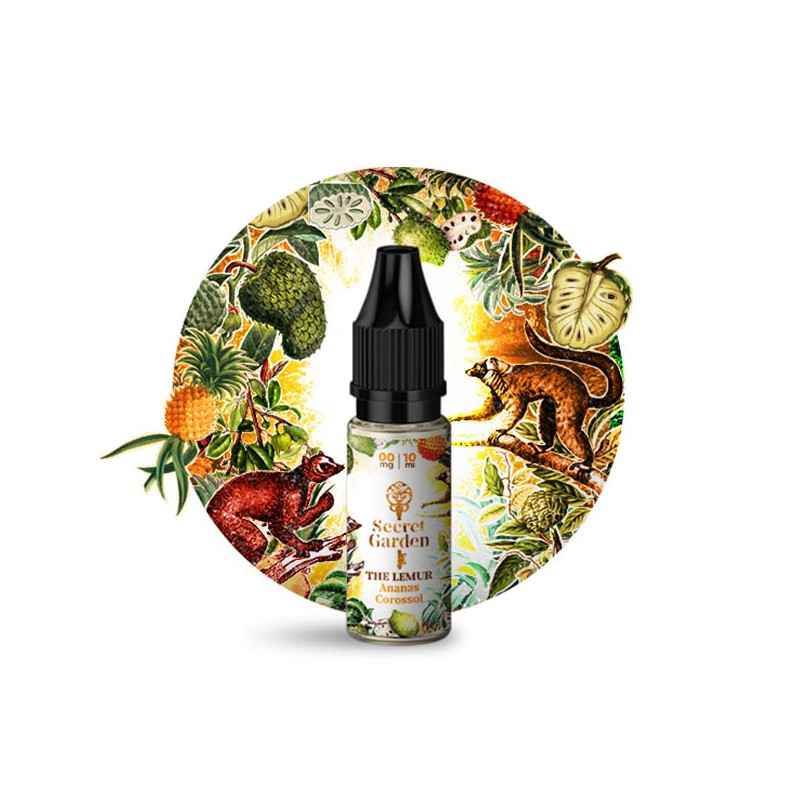 The Lemur 10ml Secret Garden (Nicotine:06 mg/ml) - Secrets Lab