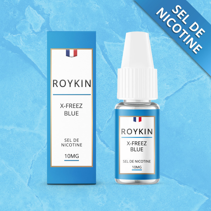 X-Freez Blue (Nicotine:10 mg/ml) - Roykin