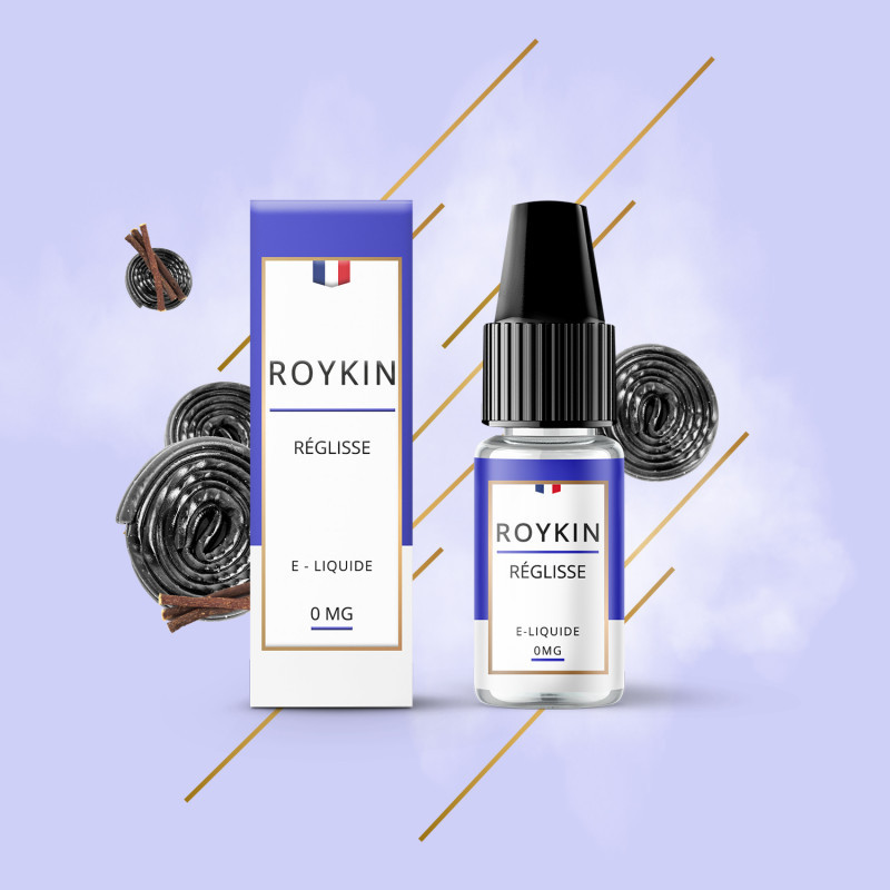 Réglisse 10ml (Nicotine:11mg/ml) - Roykin