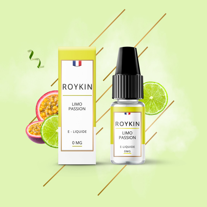 Limo Passion 10ml (Nicotine:16 mg/ml) - Roykin