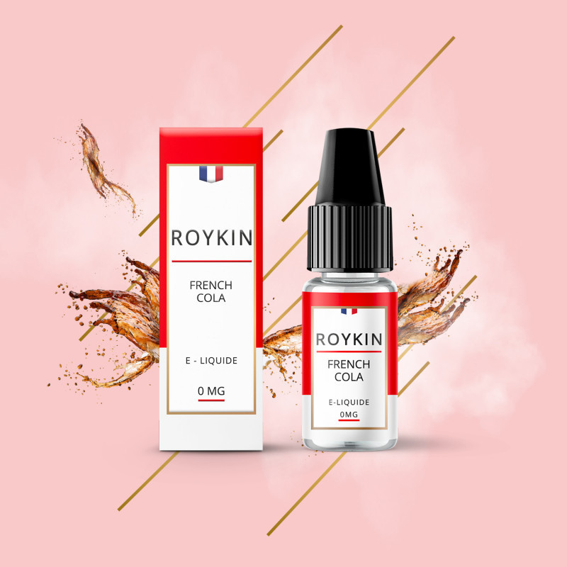 French Cola 10ml (Nicotine:03 mg/ml) - Roykin