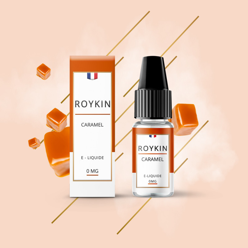 Caramel 10ml (Nicotine:06 mg/ml) - Roykin