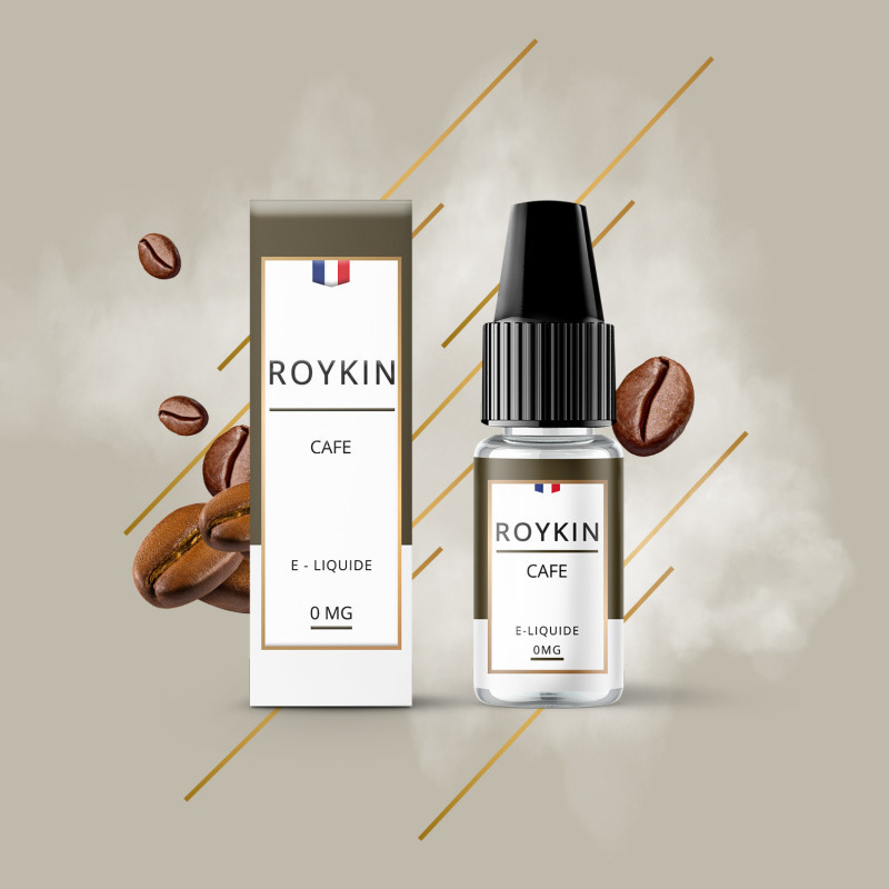 Café 10ml (Nicotine:11mg/ml) - Roykin