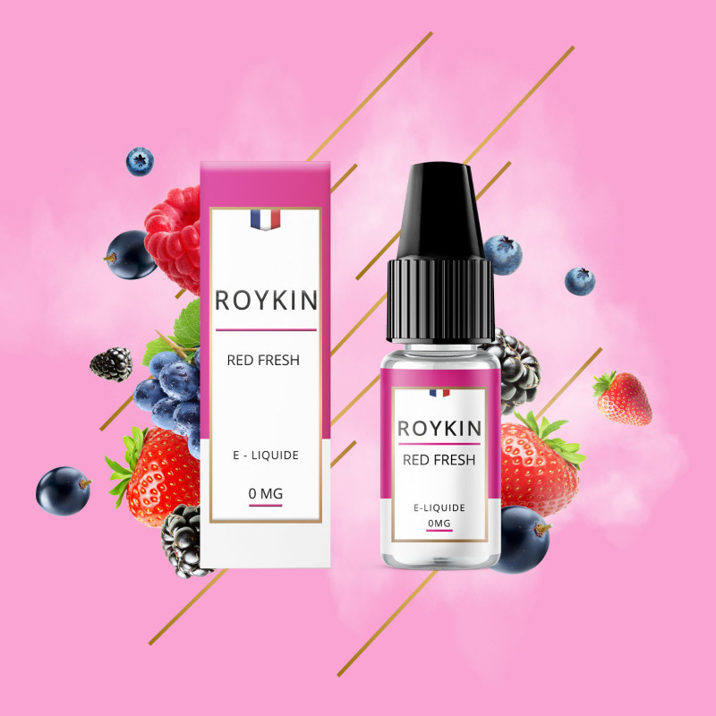 Red Fresh 10ml (Nicotine:11mg/ml) - Roykin
