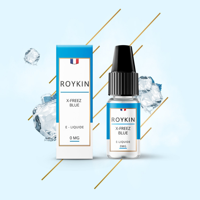 X-Freez Blue 10ml (Nicotine:03 mg/ml) - Roykin