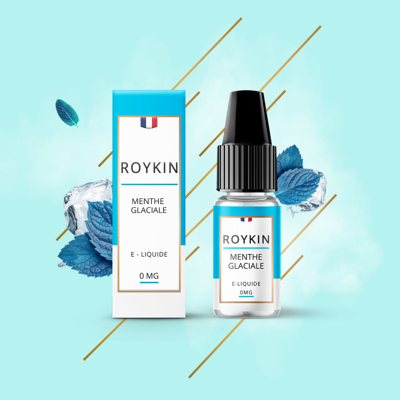 Menthe Glaciale 10ml (Nicotine: 00 mg/ml) - Roykin