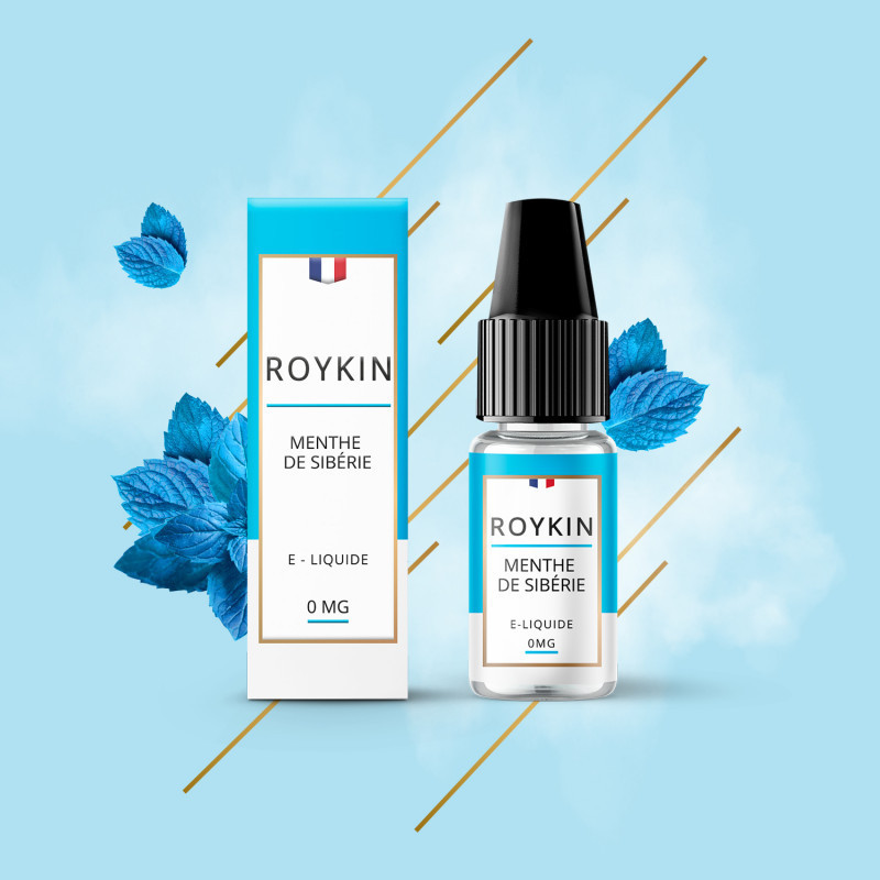 Menthe de Sibérie 10ml (Nicotine:03 mg/ml) - Roykin