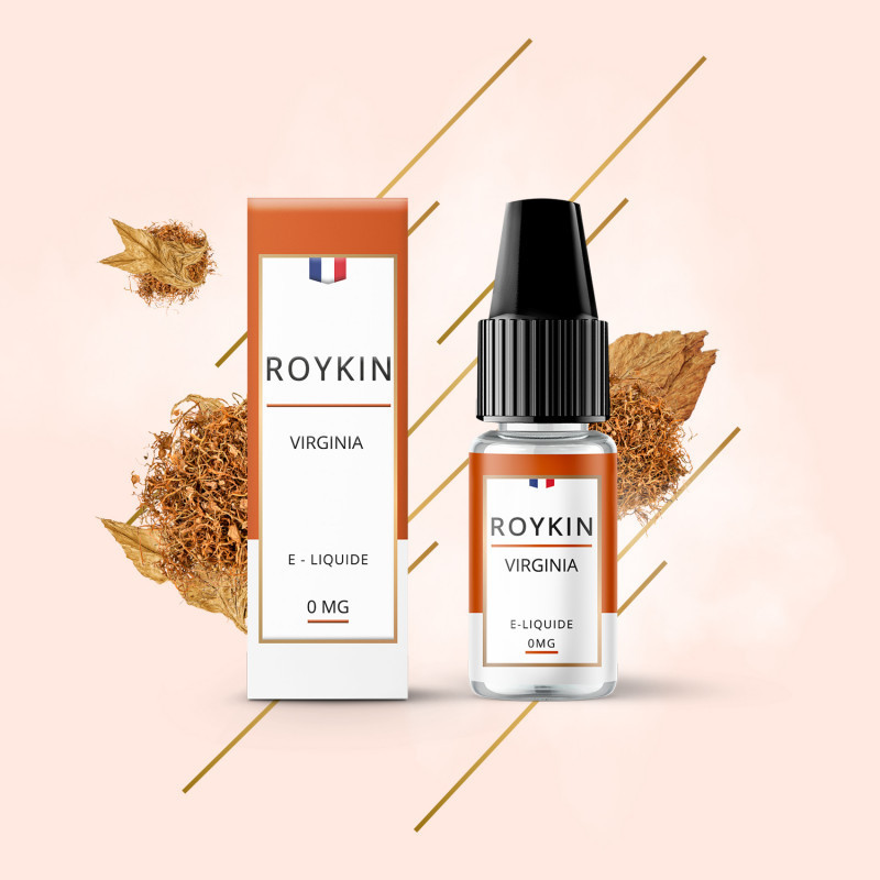 Virginia 10ml (Nicotine: 00 mg/ml) - Roykin