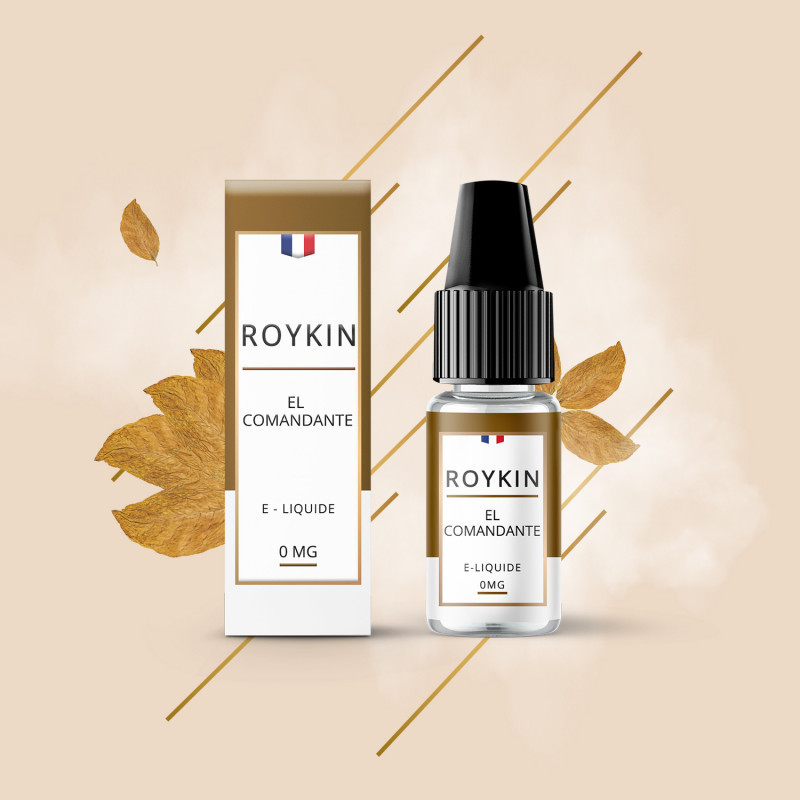 El Comandante 10ml (Nicotine:16 mg/ml) - Roykin