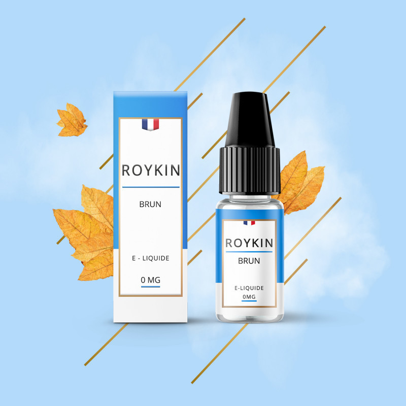 Brun 10ml (Nicotine:03 mg/ml) - Roykin