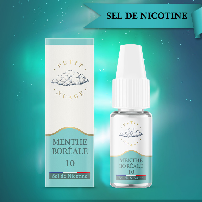 Menthe Boréale (Nicotine:10 mg/ml) - Petit Nuage