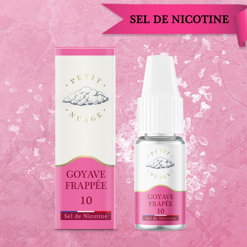 Goyave Frappée (Nicotine:10 mg/ml) - Petit Nuage