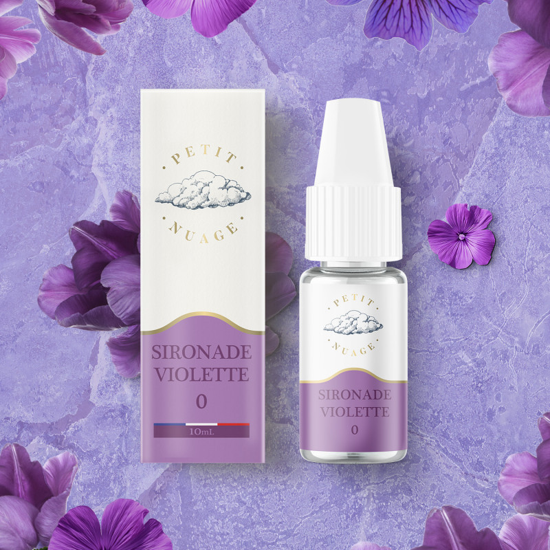 Sironade Violette 10ml (Nicotine:16 mg/ml) - Petit Nuage