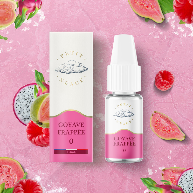 Goyave Frappée 10ml (Nicotine:11mg/ml) - Petit Nuage