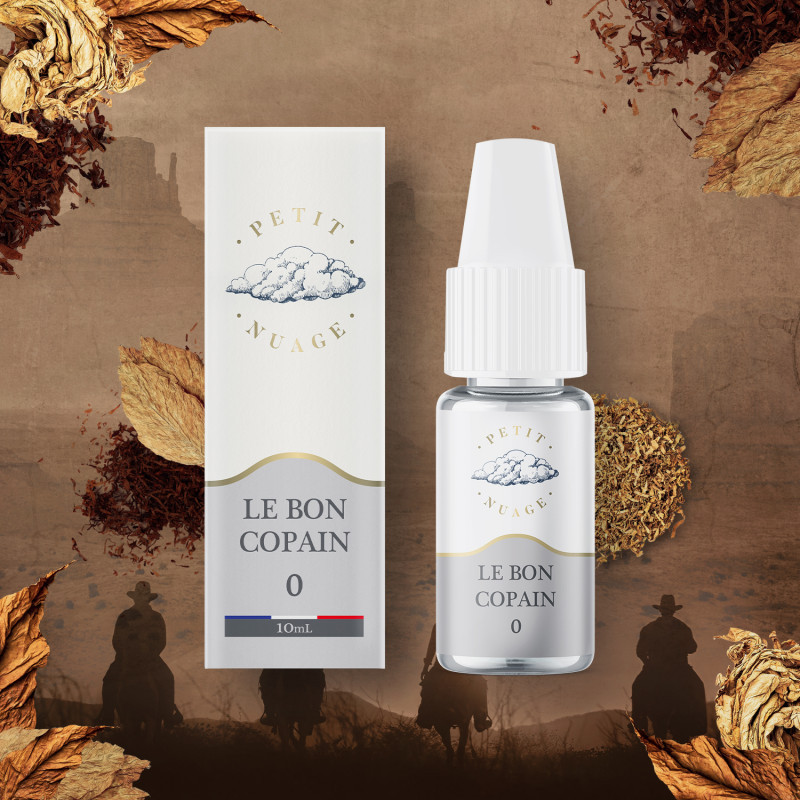 Le Bon Copain 10ml (Nicotine: 00 mg/ml) - Petit Nuage