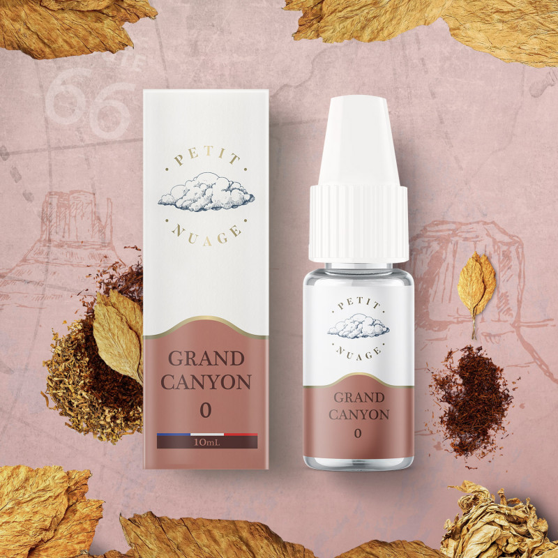 Grand Canyon 10ml (Nicotine: 00 mg/ml) - Petit Nuage