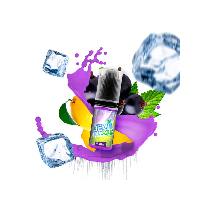 Citron Cassis Ice 10ml Devil Squiz Ice (Nicotine: 00 mg/ml) - AVAP