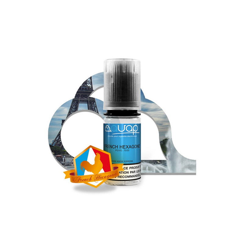 French Hexagone 10ml (Nicotine:03 mg/ml) - AVAP