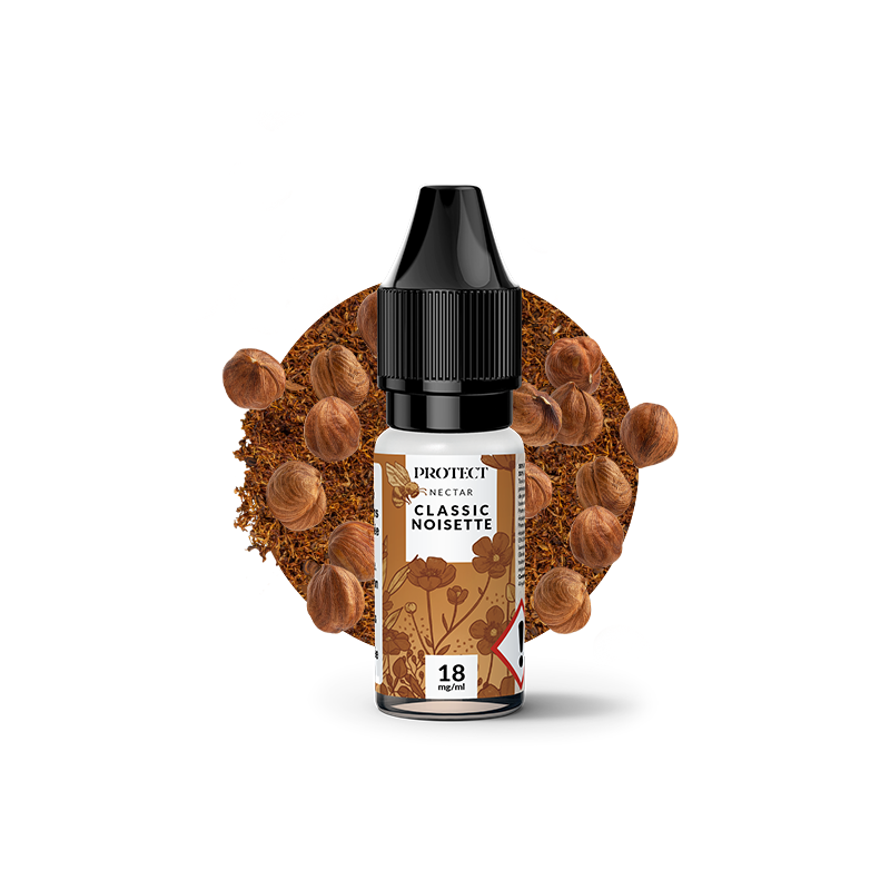 Classic Noisette 10ml Nectar (Nicotine:18 mg/ml) - Protect