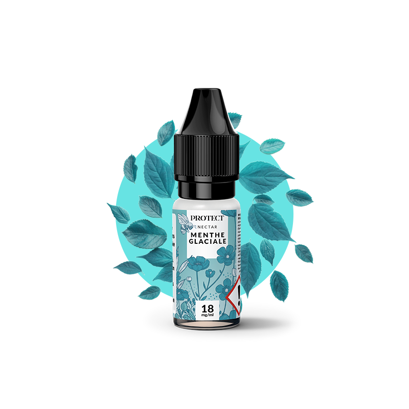 Menthe Glaciale 10ml Nectar (Nicotine:18 mg/ml) - Protect