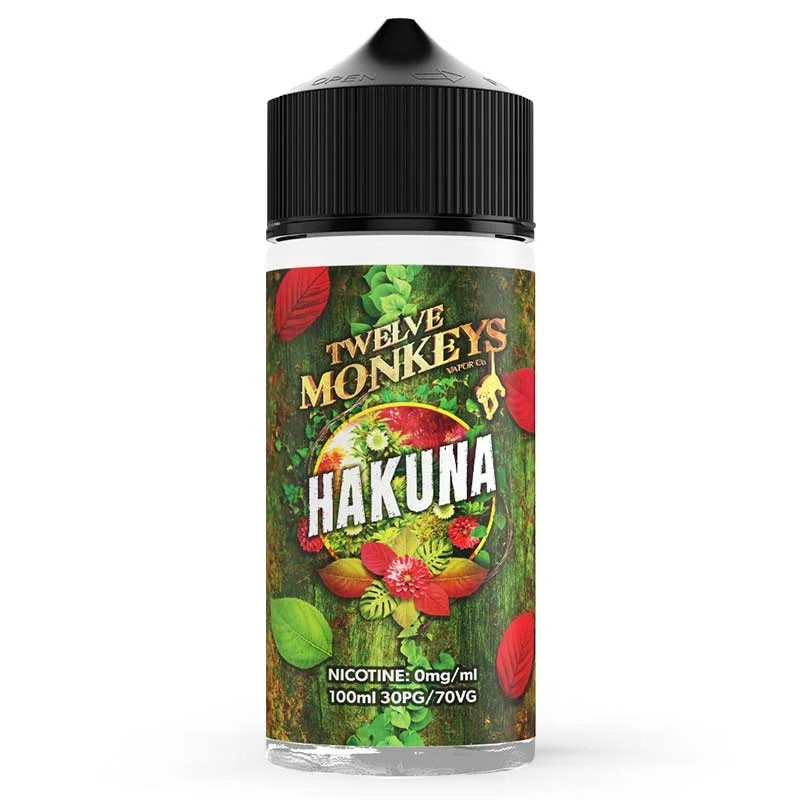 Hakuna 100ml Monkey Mix - Twelve Monkeys