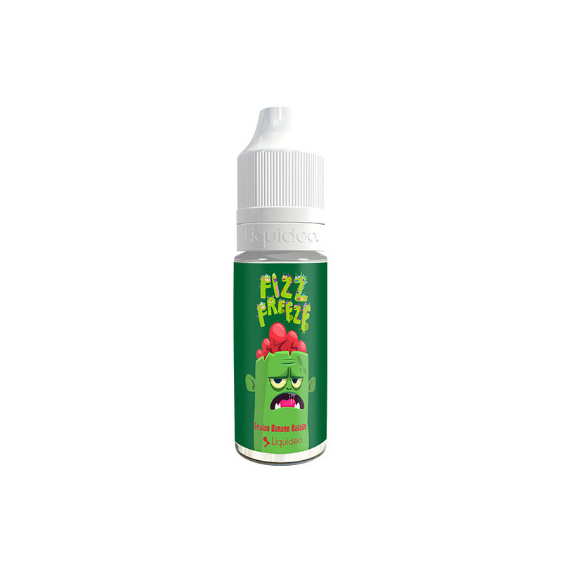 Fraise Banane Raisin 10ml Fizz & Freeze (Nicotine:06 mg/ml) - Liquideo