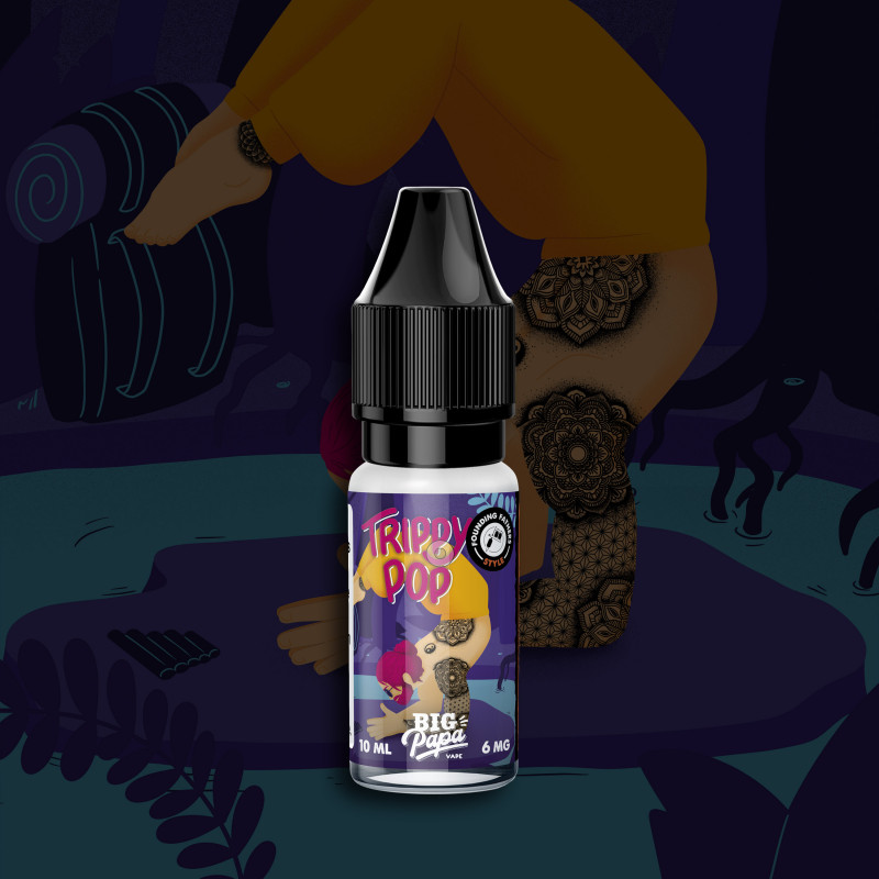 Trippy Pop 10ml Les Founding Fathers (Nicotine:06 mg/ml) - Big Papa