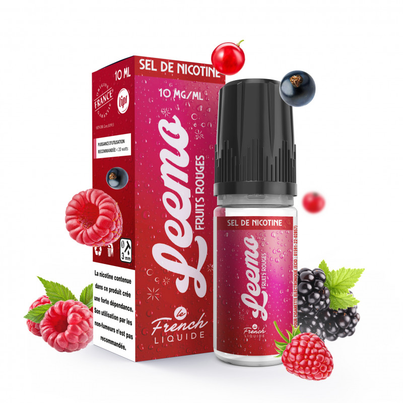 Fruits Rouges Salt 10ml Leemo (Nicotine:10 mg/ml) - Le French Liquide