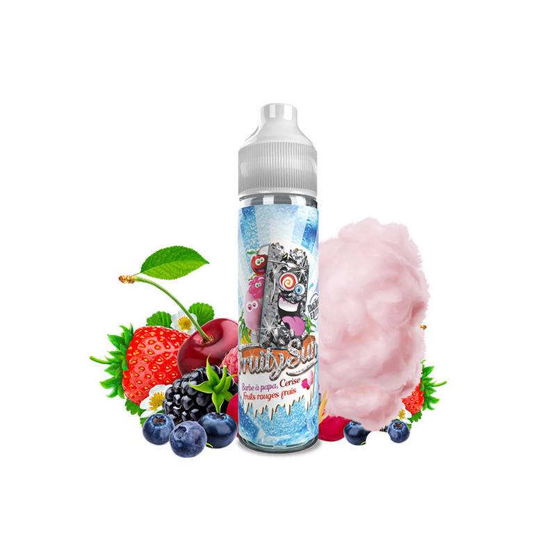 Barbe à Papa Cerise Fruits Rouges 50ml Fruity Sun Diamond Edition (Barbe à Papa Cerise Fruits Rouges 50ml Fruity Sun Diamond Edition - Secret's LAb) - Secrets Lab