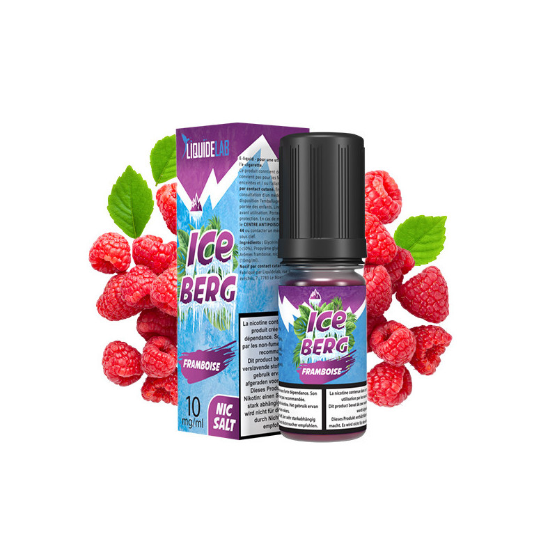Framboise Salt 10ml Iceberg (Nicotine:20 mg/ml) - O'J Lab