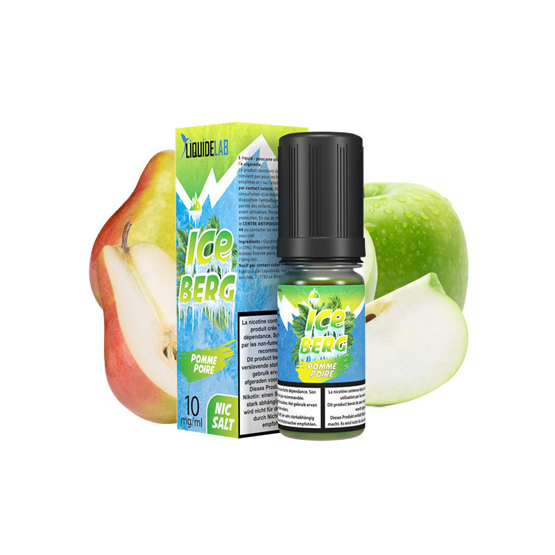 Pomme Poire Salt 10ml Iceberg (Nicotine:10 mg/ml) - O'J Lab