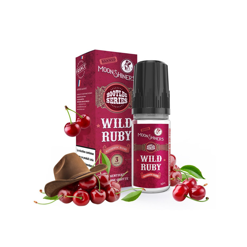 Wild Ruby 10ml Authentic Blend (Nicotine:06 mg/ml) - Le French Liquide