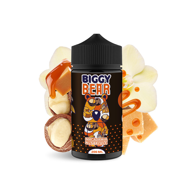 Macadamia Nut Brittle 200ml - Biggy Bear