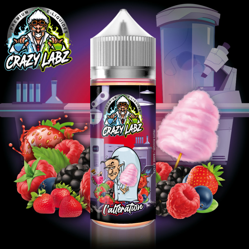 L'Altération 50ml Crazy Labs - Belgi'Ohm