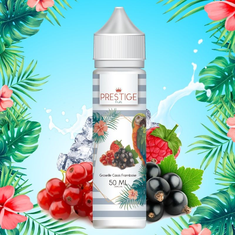 Groseille Cassis Framboise 50ml (Groseille Cassis Framboise 50ml - Prestige Fruits)