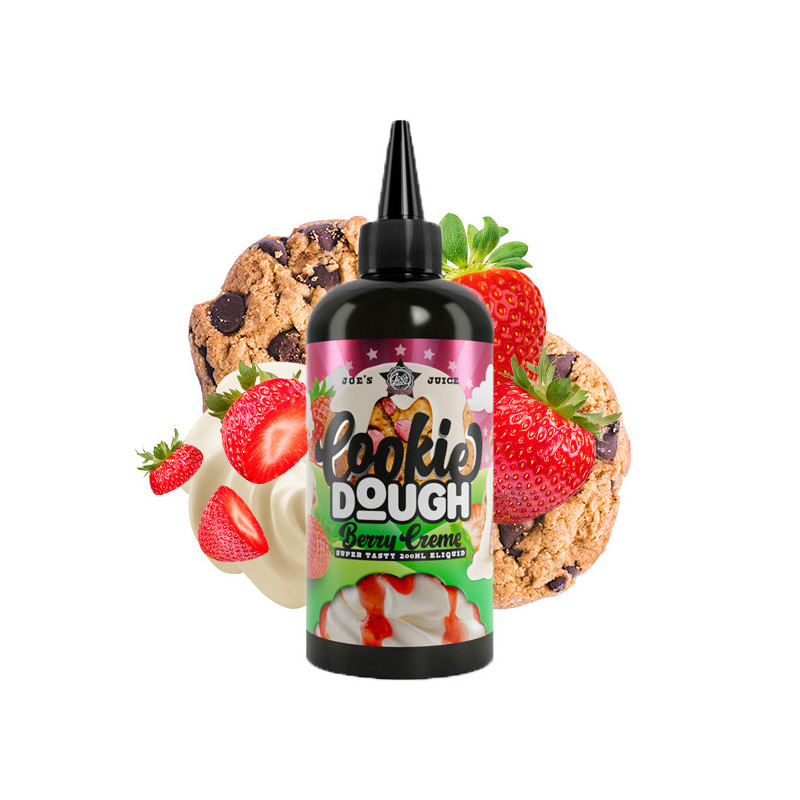 Berry Creme 200ml Cookie Dough - Joe's Juice (dropper inclus)