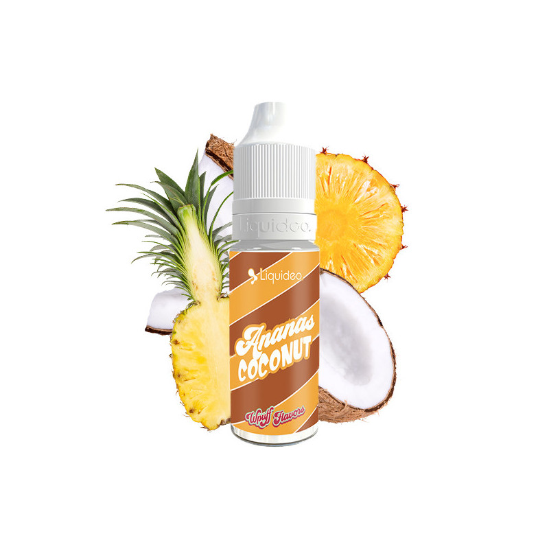 Ananas Coconut 10ml Wpuff Flavors (Nicotine:10 mg/ml) - Liquideo