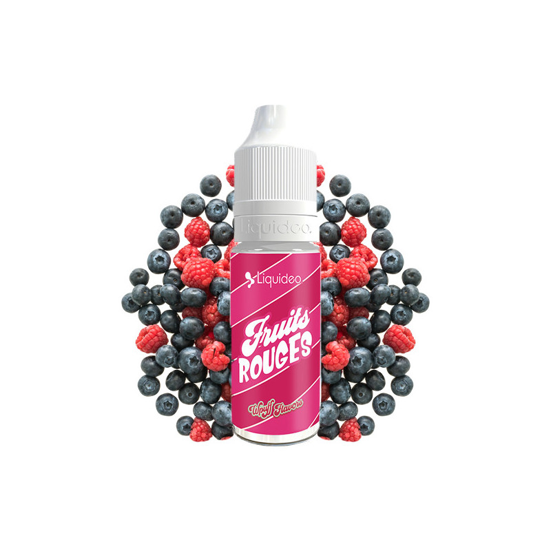 Fruits Rouges 10ml Wpuff Flavors (Nicotine:06 mg/ml) - Liquideo