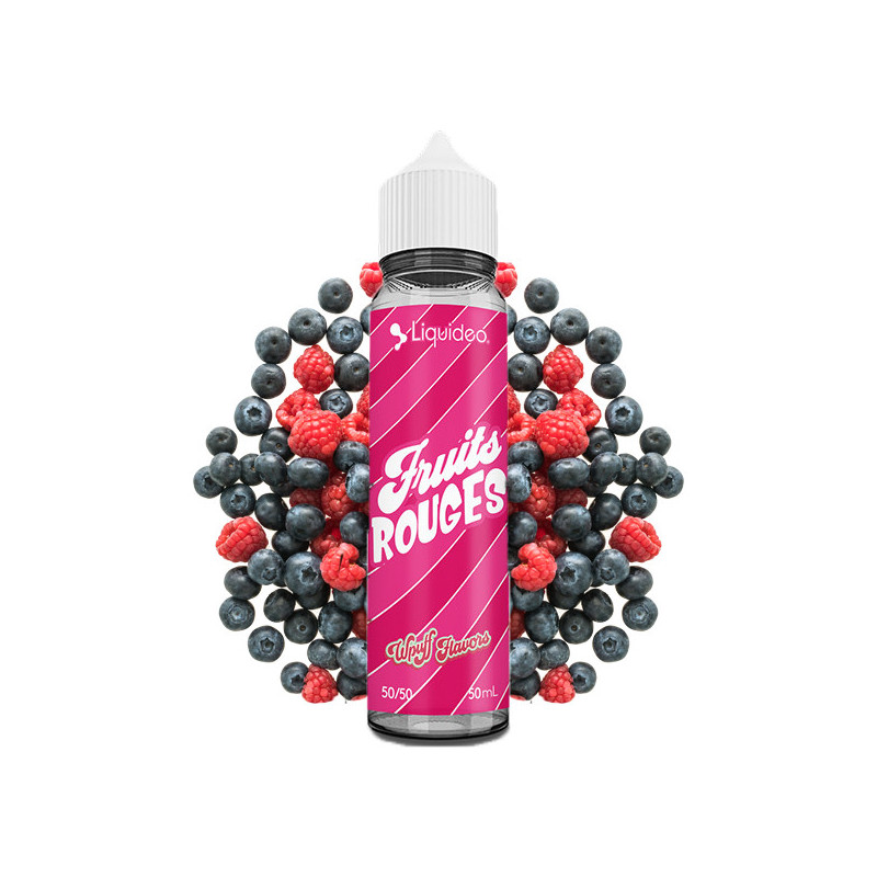 Fruits Rouges 50ml Wpuff Flavors - Liquideo